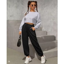 Stock Mount Unisex Basic Eşofman Altı - Siyah