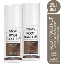 NEVA ROOT TOUCH-UP 2'Lİ SET KUMRAL Saç Dipleri İçin Anında Kapatıcı Sprey 75ml