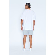 Sizefash Erkek Oversize Fit T-Shirt %100 Pamuk