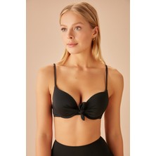 Suwen Önden Bağcıklı Full Dolgulu Bikini Üst