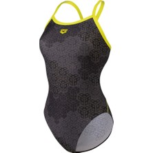 Arena Kikko Kadın Mayosu Gri