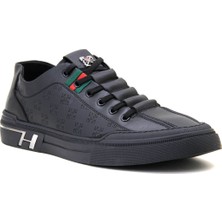 Guja 24Y510-3 Trend Deri Erkek Sneaker - Siyah
