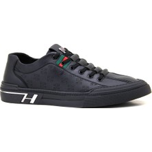 Guja 24Y510-3 Trend Deri Erkek Sneaker - Siyah