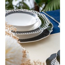 Acar Adena 6 Kişilik 24 Parça Porselen Yemek Takımı