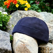 Shopiolog Yazlık Pamuklu Docker Kipa Şapka Kısa Şapka Arkası Ayarlı Sipersiz