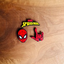 Birikiyedi Spiderman Crocs Jibbitz Terlik Süs 3 'lü