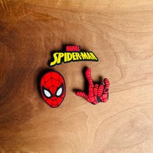 Birikiyedi Spiderman Crocs Jibbitz Terlik Süs 3 'lü