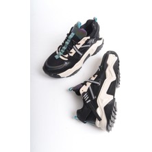 Modabuymus Dussel Siyah Sneaker Günlük Spor Ayakkabı
