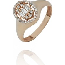 İzgi Kuyumculuk Baget Taşlı Yüzük