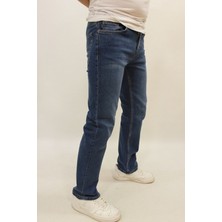 Twister Jeans Milano 717-01 Blue Rahat Kalıp Erkek Likralı Kot Pantolon Mavi