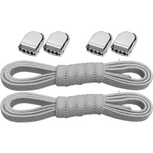 palwin Süper Pratik Elastik Bağcık, Metal Tokalı Lastikli Ayakkabı Bağcığı, Akıllı Bağcık, 1 Çift