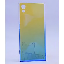 Cepustik Telefon Aksesuarları Sony Xperia L1 Kılıf Parlak Renk Geçişli Kılıf