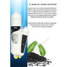 Sumarkt Yeni Seri Inline Kapalı Kasa Su Arıtma Cihazı Uyumlu 6 Aşama 80 Gpd Süper Membranlı Alkalinli Set