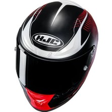 Hjc Rpha1 Lovis MC1SF Kapalı Motosiklet Kaskı Siyah Kırmızı