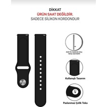 Twinscase Huawei Watch Gt4 46MM Gt3 Elite Gt Runner Uyumlu 22MM     Yumuşak Silikon Jel Kordon