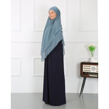 Mercan Hijab Üç Katlı Şifon Sufle Khimar