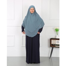 Mercan Hijab Üç Katlı Şifon Sufle Khimar