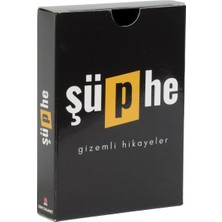 Şüphe Dedektiflik Oyunu - Evet Hayır Oyunu -Dedektif Oyunu - Zeka Oyunu - Kutu Oyunu - Kart Oyunu