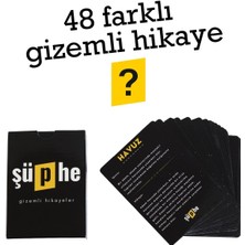 Şüphe Dedektiflik Oyunu - Evet Hayır Oyunu -Dedektif Oyunu - Zeka Oyunu - Kutu Oyunu - Kart Oyunu