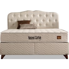 İmaj Natural Cotton Plus Baza+Başlık Çift Kişilik 180X200 cm (Fiyata Yatak Dahil Değildir)
