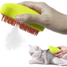 Pet Brush Kedi & Köpek Buharlı Tarak Şarjlı