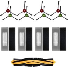 Decisive Ana Yan Fırça Hepa Filtre Deebot Ozmo N8 N8 + N8 Pro N8 Pro + Elektrikli Süpürge Filtre Aksesuarları Seti (Yurt Dışından)