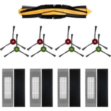 Decisive Ana Yan Fırça Hepa Filtre Deebot Ozmo N8 N8 + N8 Pro N8 Pro + Elektrikli Süpürge Filtre Aksesuarları Seti (Yurt Dışından)