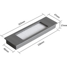 Decisive Ana Yan Fırça Hepa Filtre Deebot Ozmo N8 N8 + N8 Pro N8 Pro + Elektrikli Süpürge Filtre Aksesuarları Seti (Yurt Dışından)