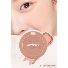 Peripera Pastel Tonlarda Sebum Dengeleyici Toz Allık Peripera Pure Blushed Sunshine Cheek (17 Rosy Brown)