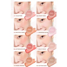 Peripera Pastel Tonlarda Sebum Dengeleyici Toz Allık Peripera Pure Blushed Sunshine Cheek (17 Rosy Brown)