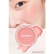 Peripera Pastel Tonlarda Sebum Dengeleyici Toz Allık Peripera Pure Blushed Sunshine Cheek (11PICNIC Pink)