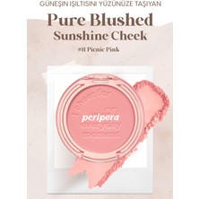 Peripera Pastel Tonlarda Sebum Dengeleyici Toz Allık Peripera Pure Blushed Sunshine Cheek (11PICNIC Pink)