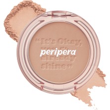 Peripera Pastel Tonlarda Sebum Dengeleyici Toz Allık Peripera Pure Blushed Sunshine Cheek (08 Cotton Nude)