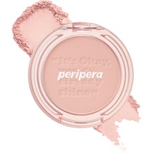 Peripera Pastel Tonlarda Sebum Dengeleyici Toz Allık Peripera Pure Blushed Sunshine Cheek (07 Milky Peach)