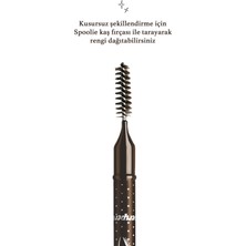 Peripera Yumuşak Dokuda Pürüzsüz Görünüm Sunan Kaş Kalemi Peripera Speedy Eyebrow Wood Pencil (1 Black Brown)