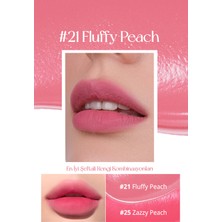 Peripera Uzun Süre Kalıcı ve Hafif Formüllü, Kadife Bitişli Tint Peripera Ink Airy Velvet (21 Fluffy Peach)