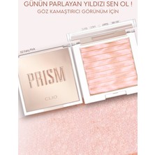 Clio Mikro Inci Taneciklerle Yoğun Işıltı Sağlayan Highlighter Clio Prism Highlighter (02 Fairy Pink)