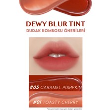 Clio Blur Efekti Veren, Nemlendirici, Hafif Dokulu Tint Clio Dewy Blur Tint (01 Toasty Cherry)