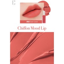 Clio Yumuşak Dokulu, Hafif Mat Görünüm Sunan Ruj Clio Chiffon Mood Lip (05 Almond Up)