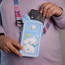 Piraye Gift Sanrio Cinnamaroll Silikon  ÇantaAskılı Telefonluk