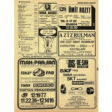Hasyılmaz Ankara 1986 Meslek Reklam Ilanı Efemera S387