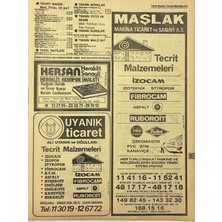 Hasyılmaz Ankara 1986 Meslek Reklam Ilanı Efemera S419
