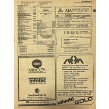 Hasyılmaz Ankara 1986 Meslek Reklam Ilanı Efemera S73