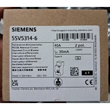 Sıemens 1X40 Kaçak Akım 30MA