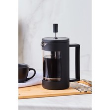 Mediterian 600 + ml Pamir French Press 600 ml Cam Siyah