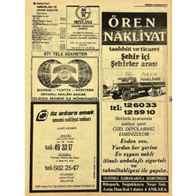 Hasyılmaz Ankara 1986 Meslek Reklam Ilanı Efemera S317
