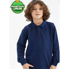 Mc Kids Mcrkids  Okul Lacivert Lakos Polo Yaka Tshirt