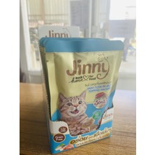 Jınny Ton Balığı & Uskumrulu Yaş Kedi Maması 70 gr x 12 Adet