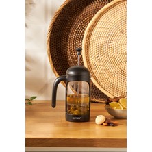 Mediterian 350 - 599 ml Simple French Press 350 ml Turuncu Cam