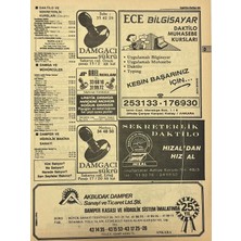 Hasyılmaz Ankara 1986 Meslek Reklam Ilanı Efemera S99